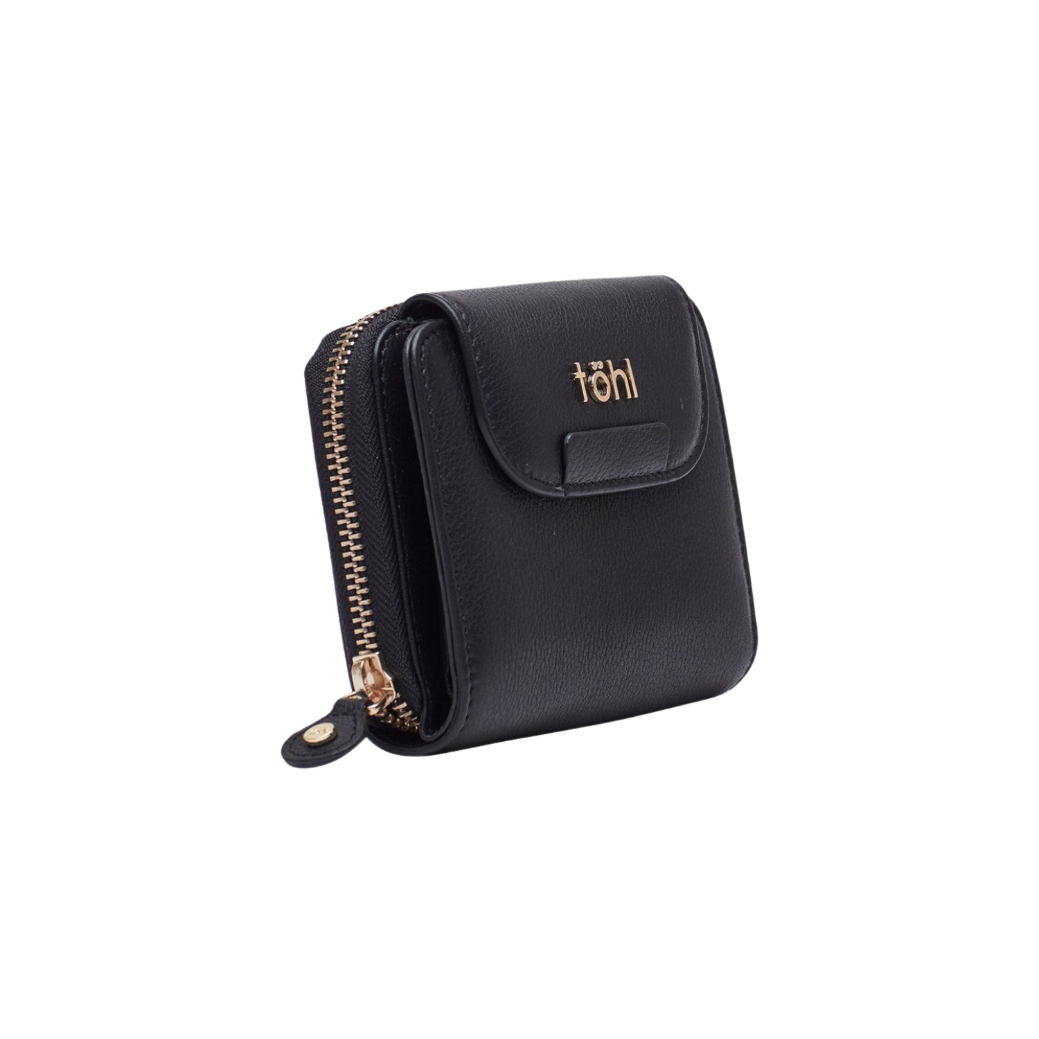 FINSBURY MINI WOMEN'S WALLET - CHARCOAL BLACK