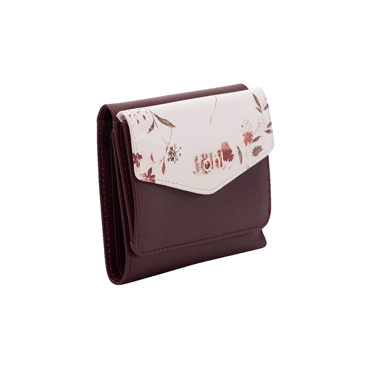 HARRIET WOMEN'S MINI WALLET - BURGUNDY