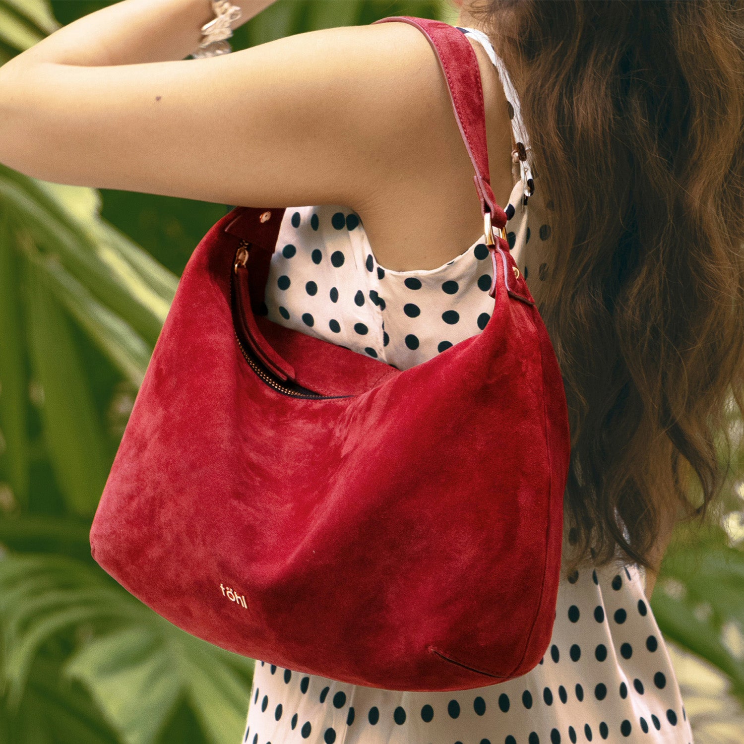 COVE WOMEN'S SHOULDER BAG - ROUGE