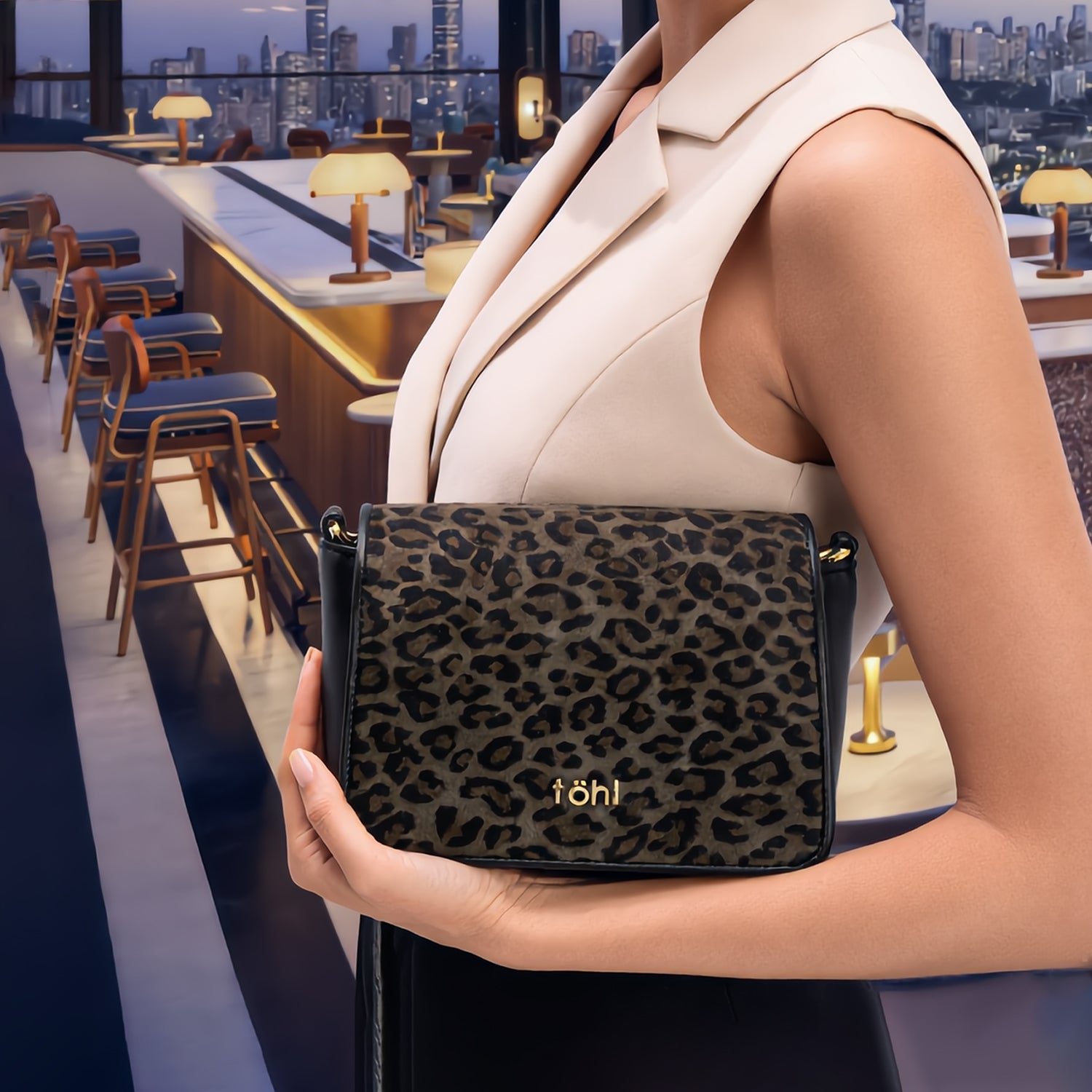 WYLIE WOMEN'S CONVERTIBLE MINI HANDBAG - ANTHRACITE