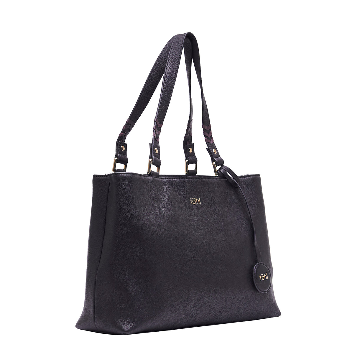 FABLE WOMEN'S TOTE BAG - CHARCOAL BLACK