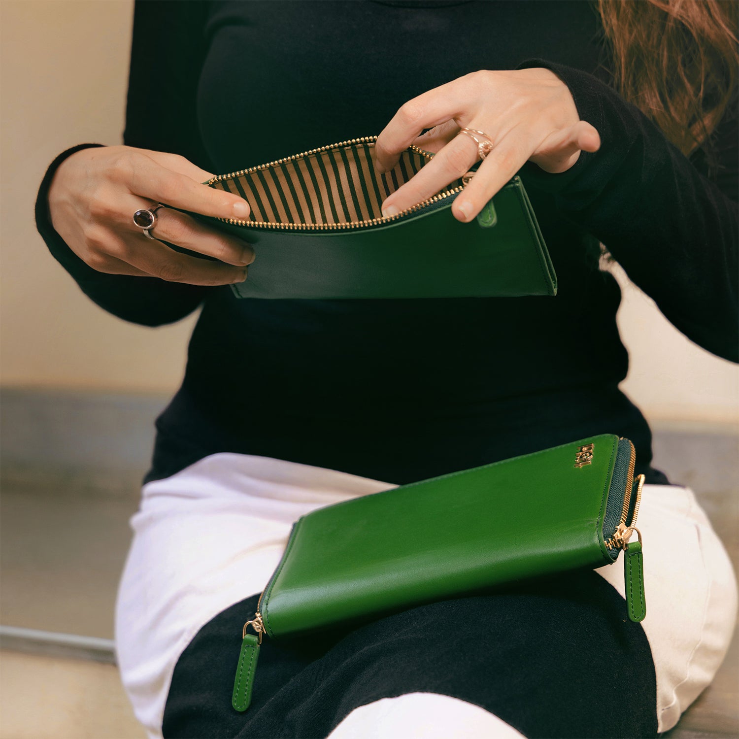 BLAIR WOMEN'S WALLET - CHILI GREEN