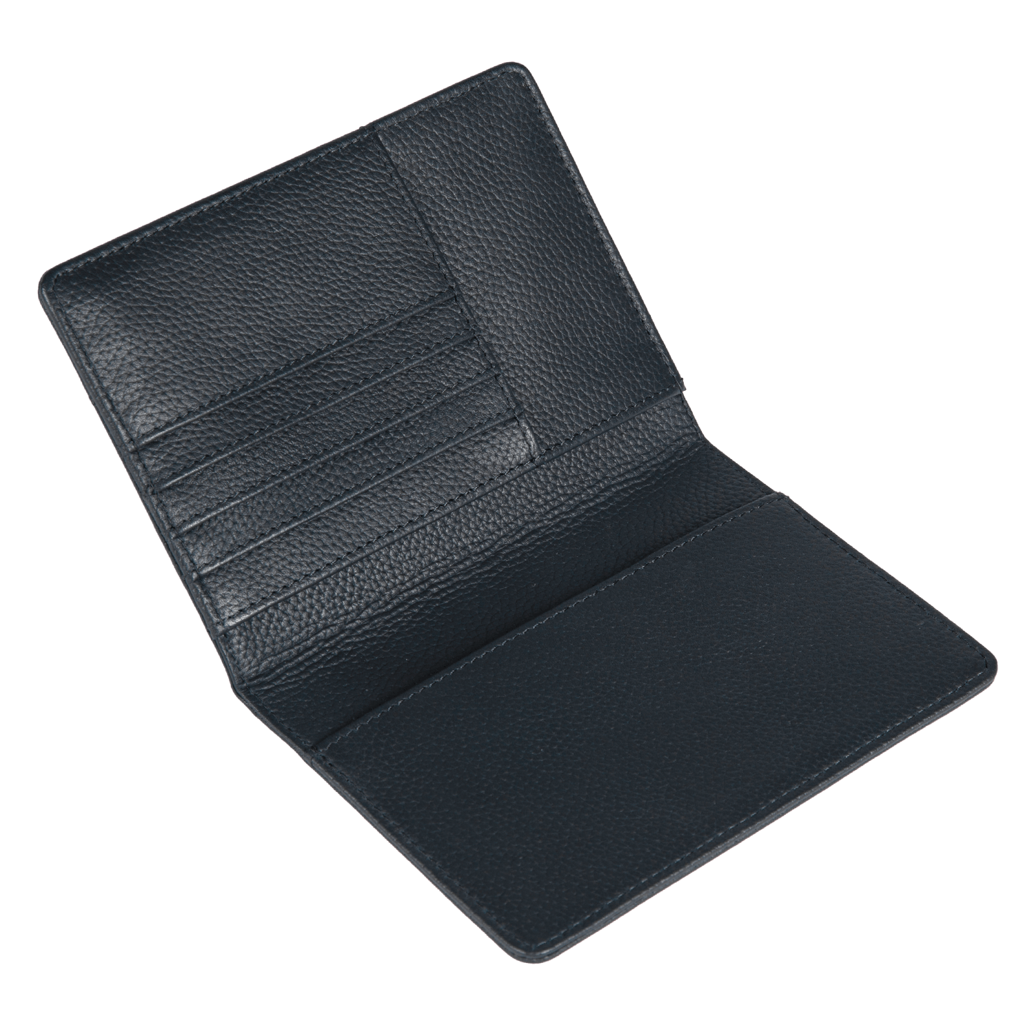 PASCAL MEN'S PASSPORT CASE - BLACK