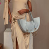 AETHER WOMEN'S SHOULDER BAG - SHIMMER SKY BLUE