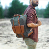 ANDREA MEN'S BACKPACK - OLIVE