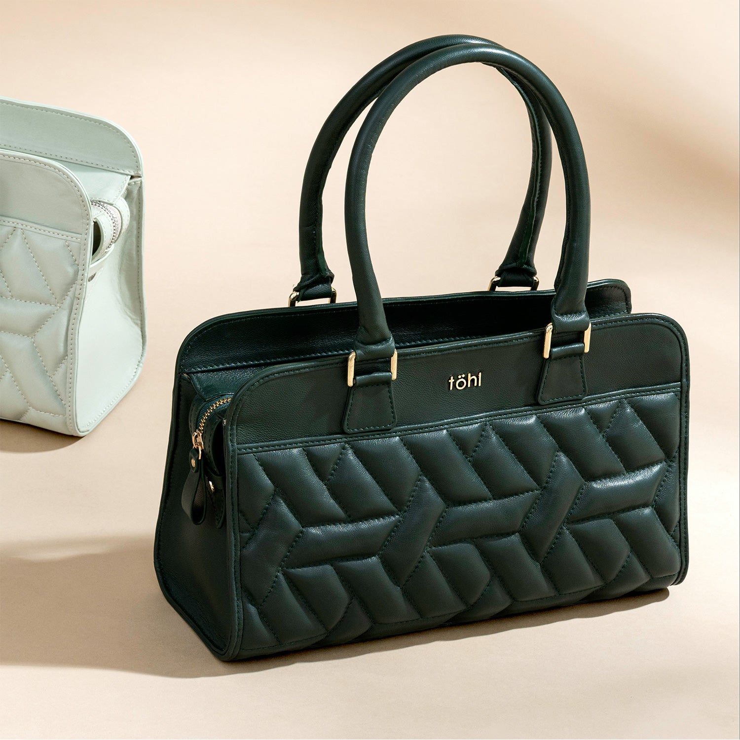 ARIE WOMEN'S HANDBAG - FOREST GREEN