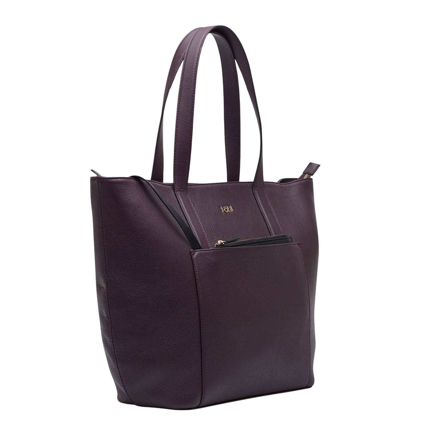 LUSH WOMEN'S TOTE BAG - PLUM