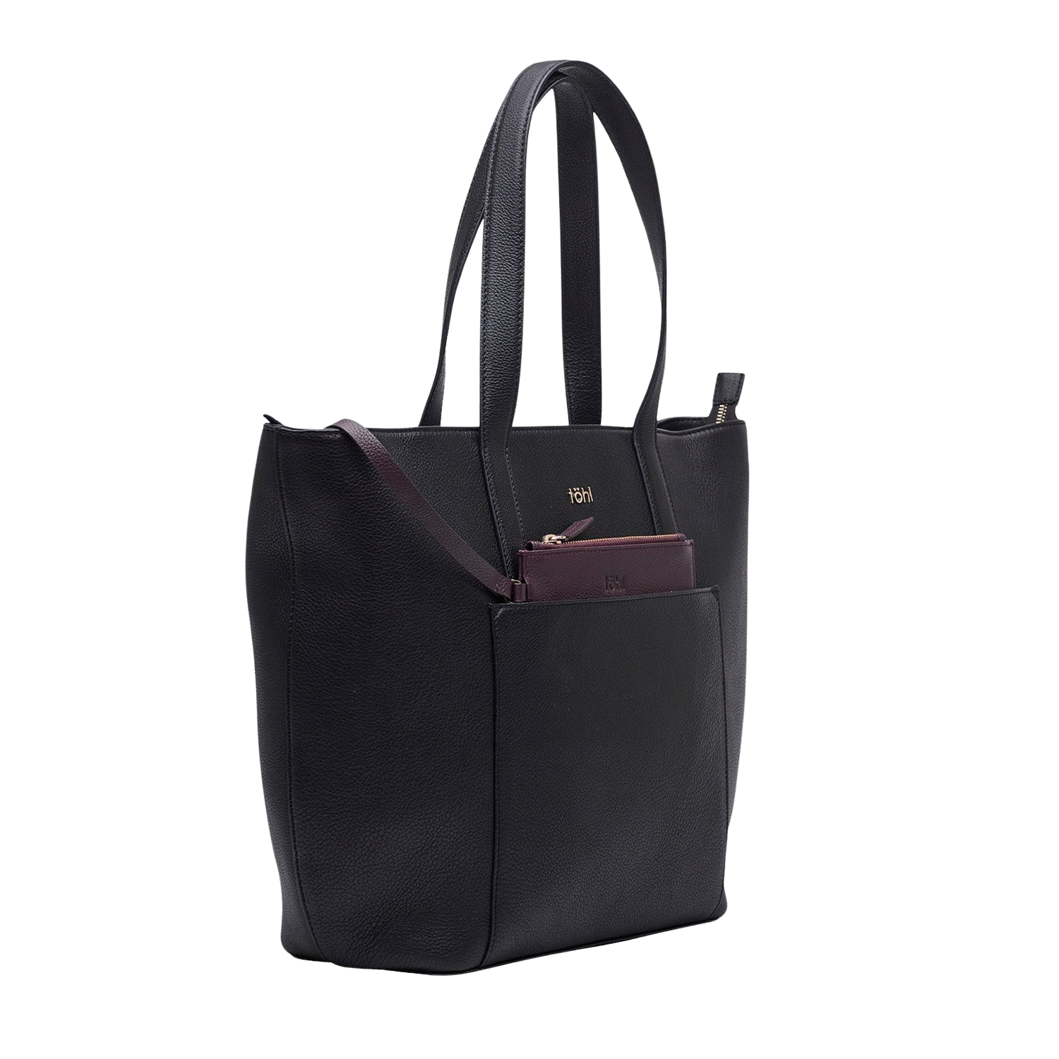 LUSH WOMEN'S TOTE BAG - CHARCOAL BLACK