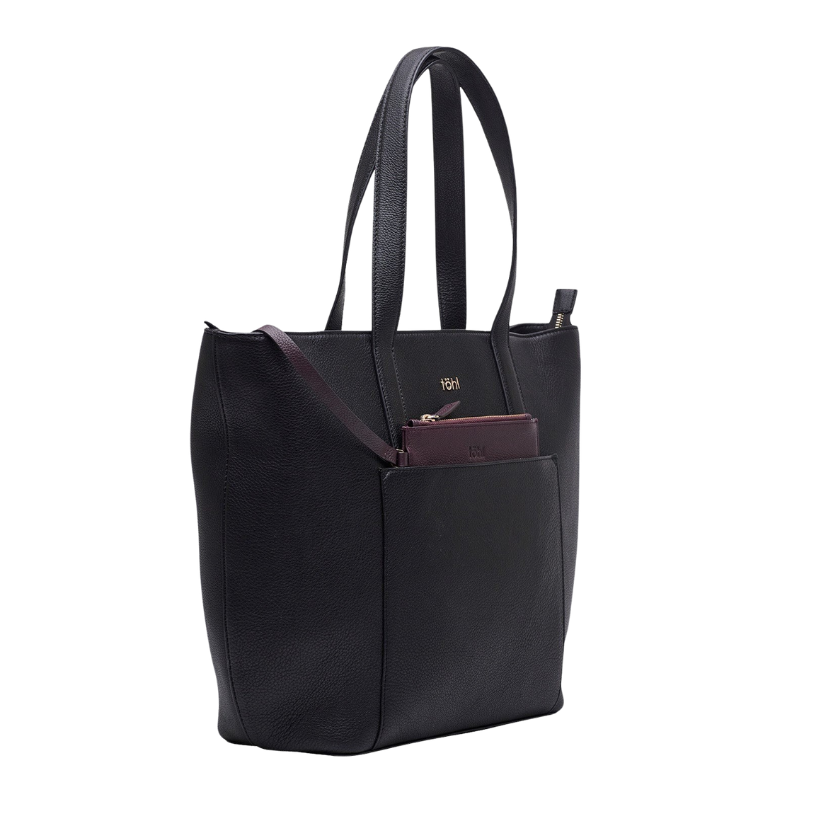 LUSH WOMEN'S TOTE BAG - CHARCOAL BLACK