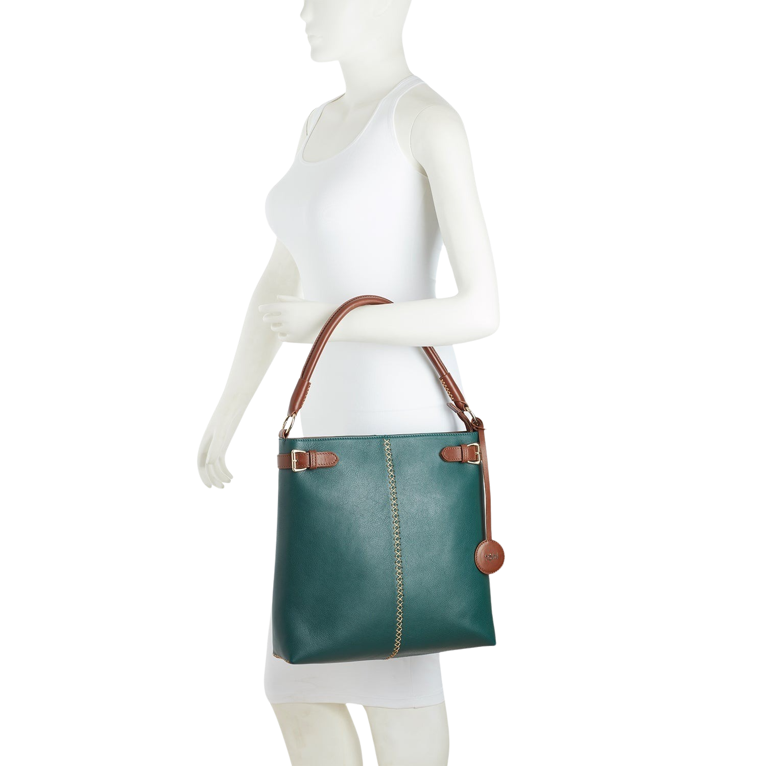 WILLOW WOMEN'S SHOULDER BAG - FOREST GREEN