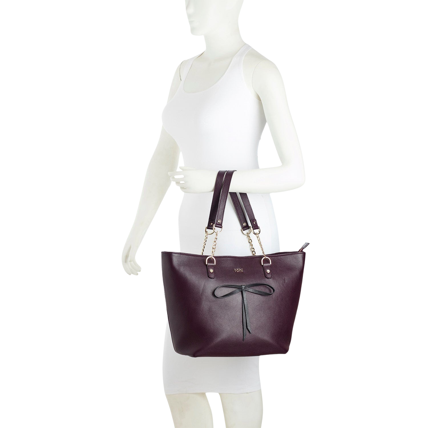 WALLACE WOMEN'S TOTE BAG - PLUM