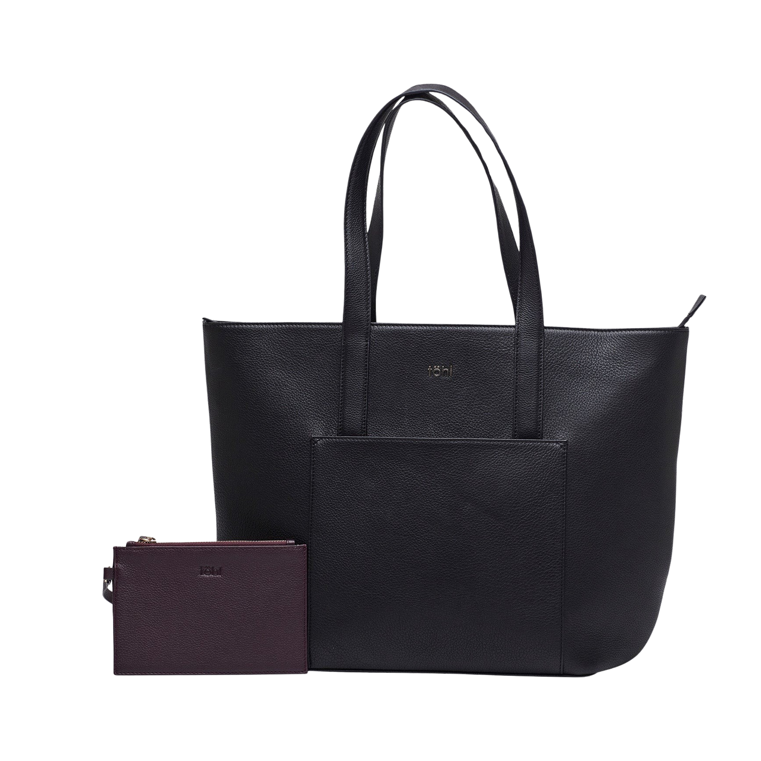 LUSH WOMEN'S TOTE BAG - CHARCOAL BLACK