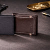 BARONA MEN'S WALLET - T MORO, CHARCOAL BLACK