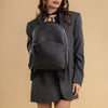 CHENA WOMEN'S BACKPACK - CHARCOAL BLACK