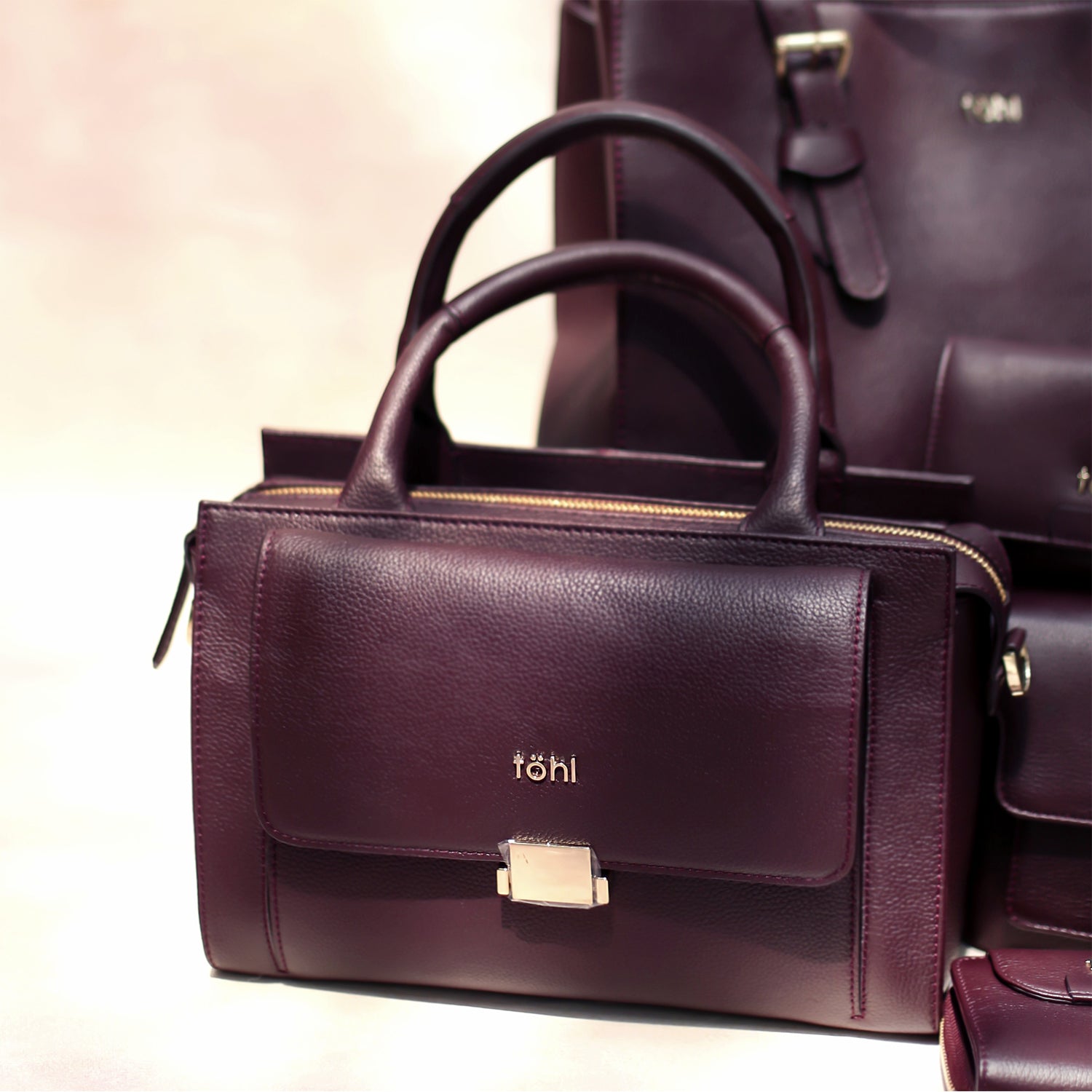 CHISWELL WOMEN'S HANDBAG - PLUM