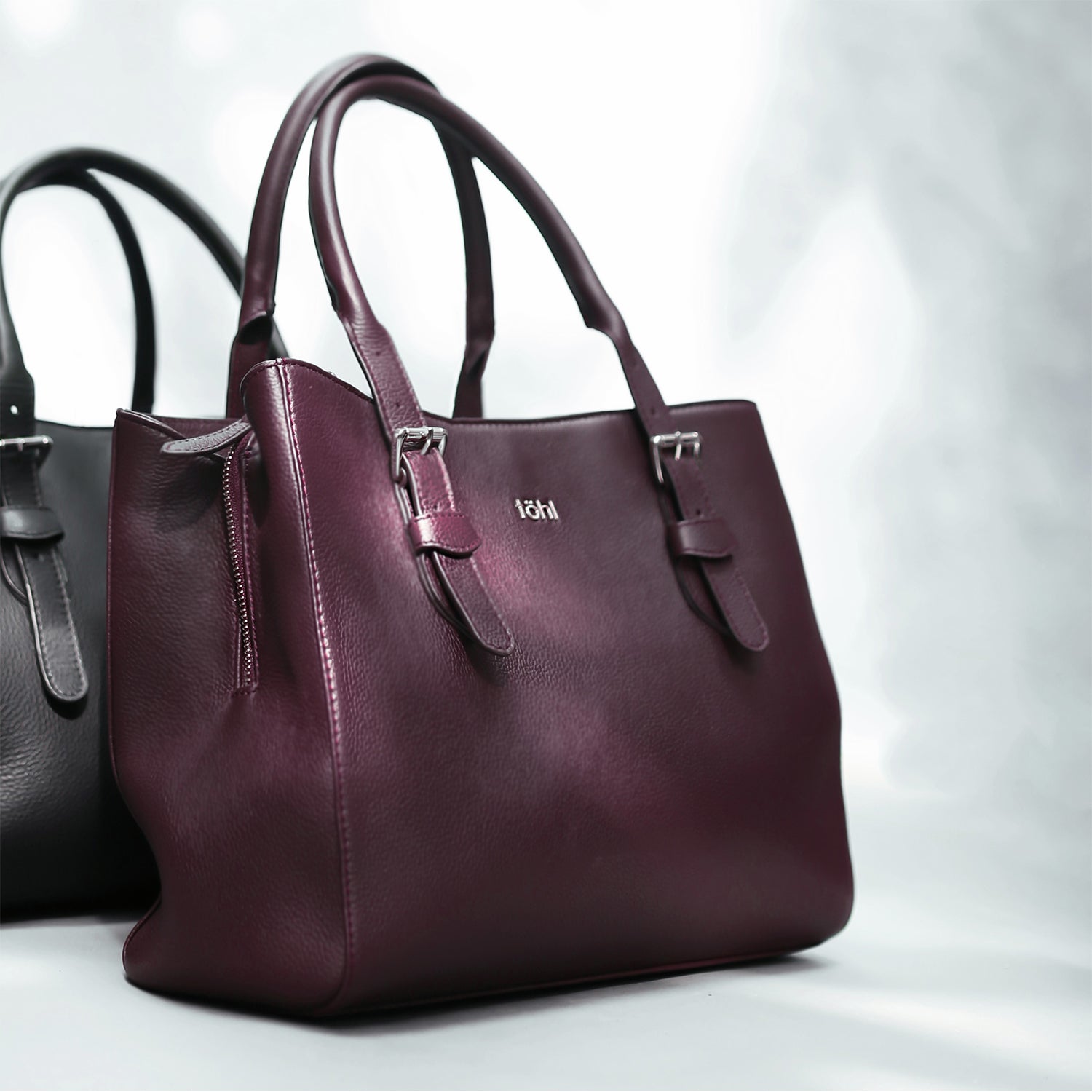 COLEMAN WOMEN'S HANDBAG - PLUM