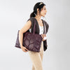 CORINNE WOMEN'S TOTE BAG - BURGUNDY