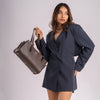 CORTLAND WOMEN'S SHOULDER BAGUETTE - COFFEE