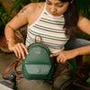 DEVON WOMEN'S BACKPACK - FOREST GREEN