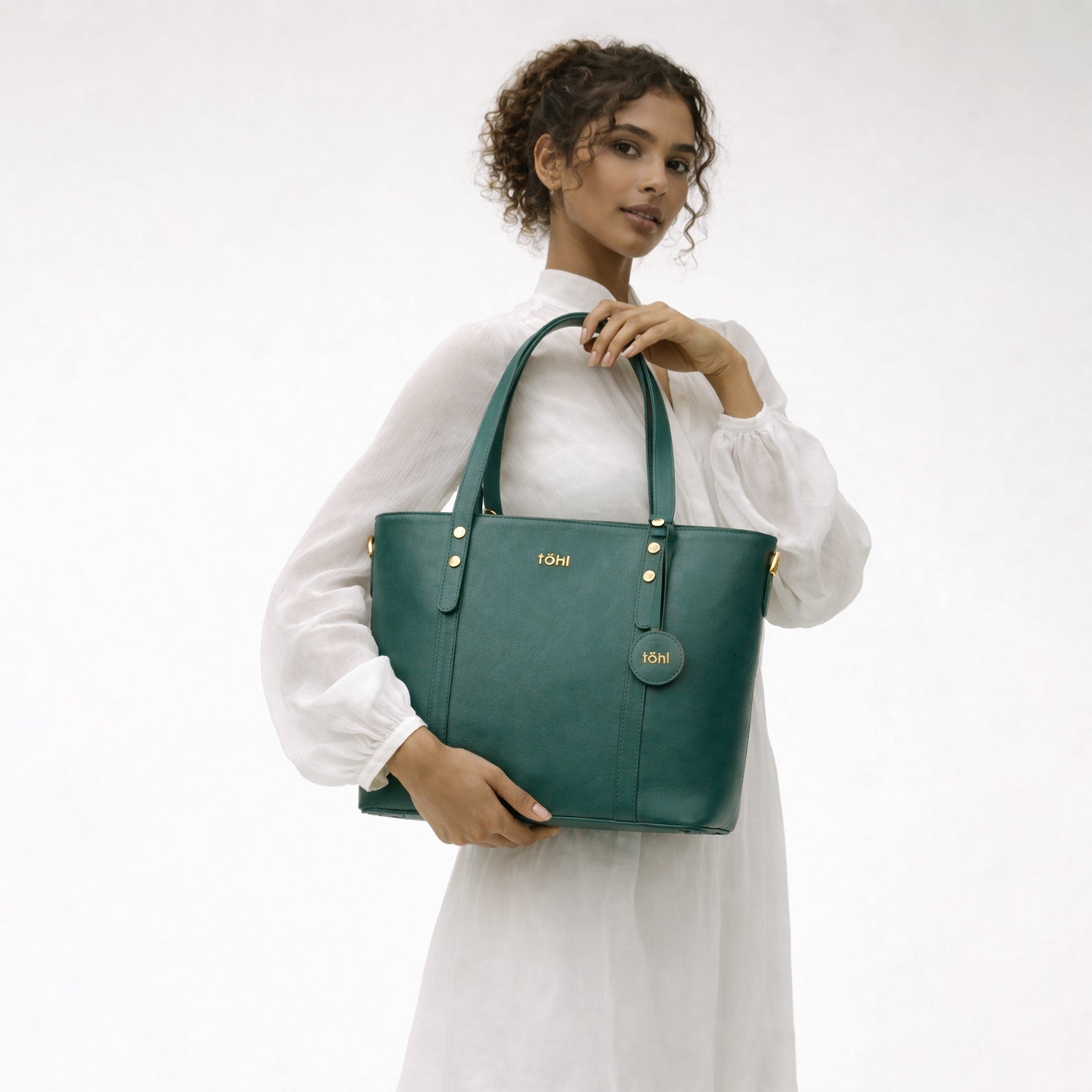 DORRI WOMEN'S TOTE BAG - TEAL