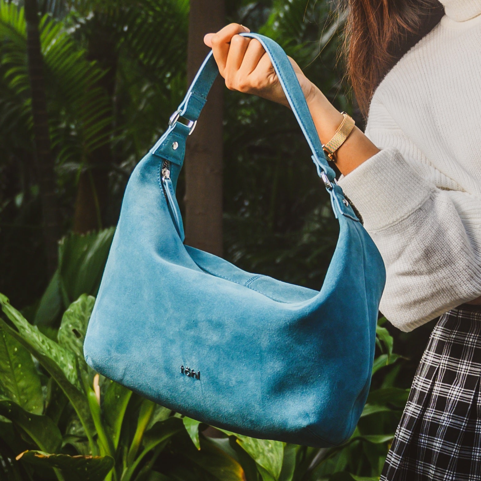 COVE WOMEN'S SHOULDER BAG - TURQUOISE