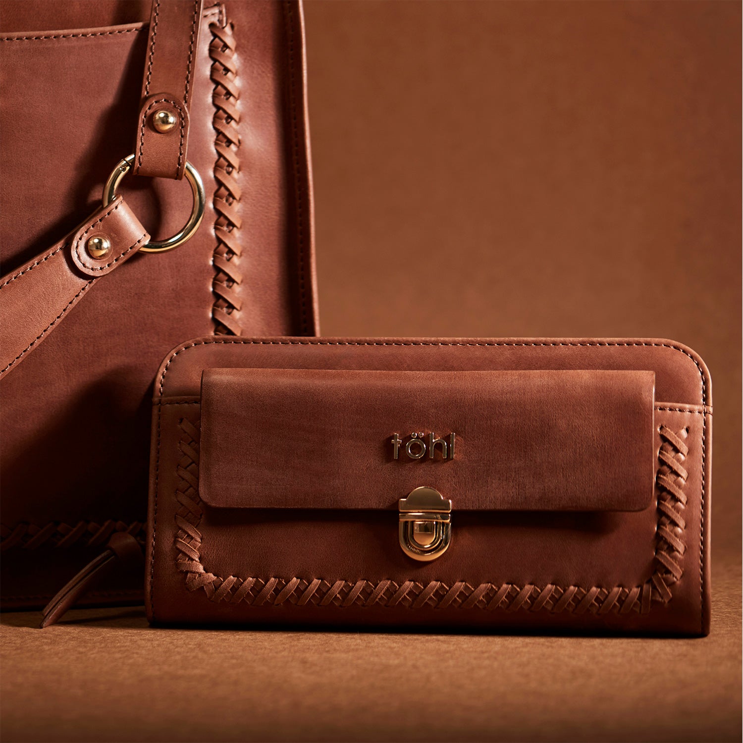 DUMONT WOMEN'S WALLET - VINTAGE TAN