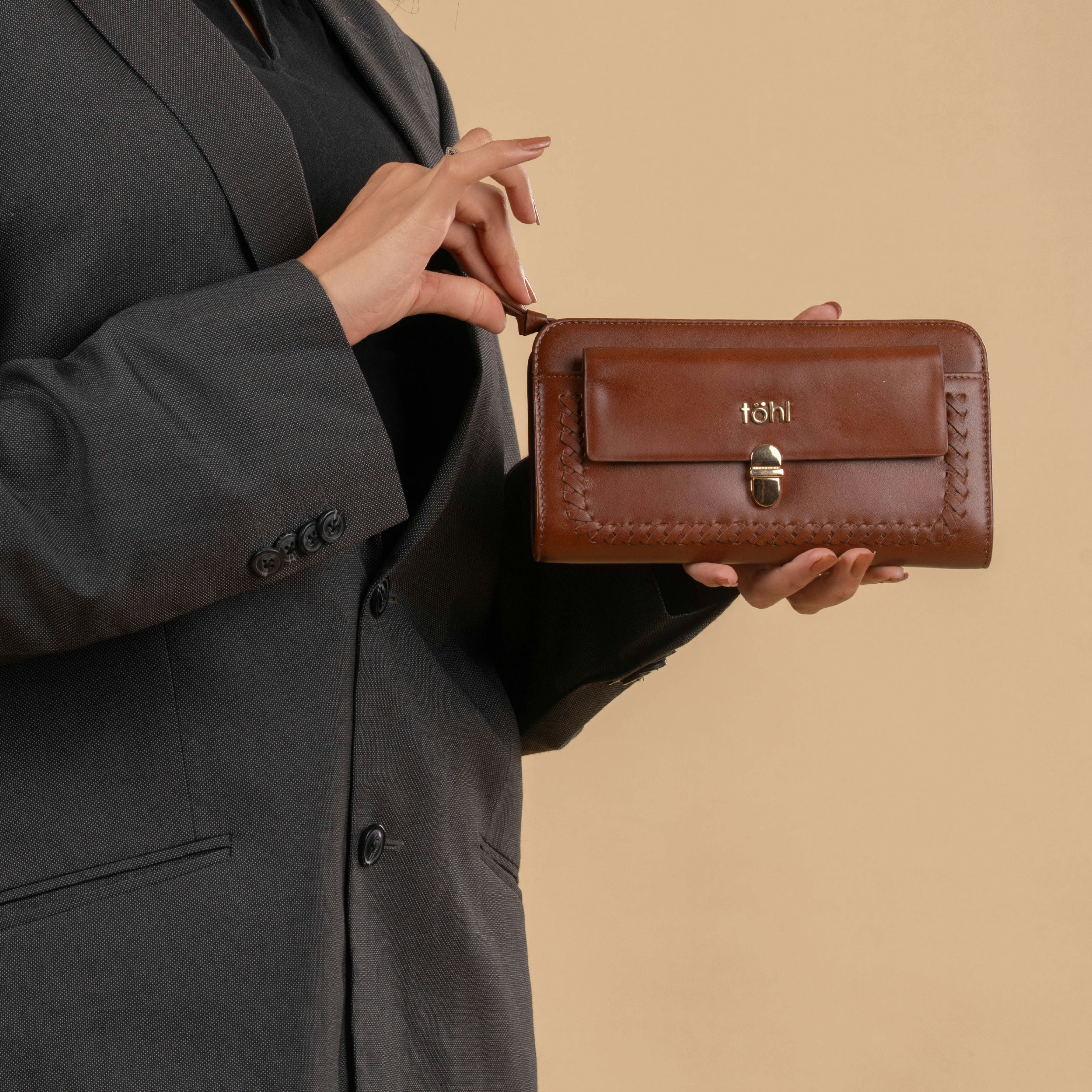 DUMONT WOMEN'S WALLET - VINTAGE TAN