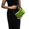 EMBER WOMEN'S MINI HANDBAG - GLOSSY FLUORESCENT GREEN