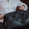 ESSEN MEN'S WORKWEAR DUFFLE BAG - BLACK