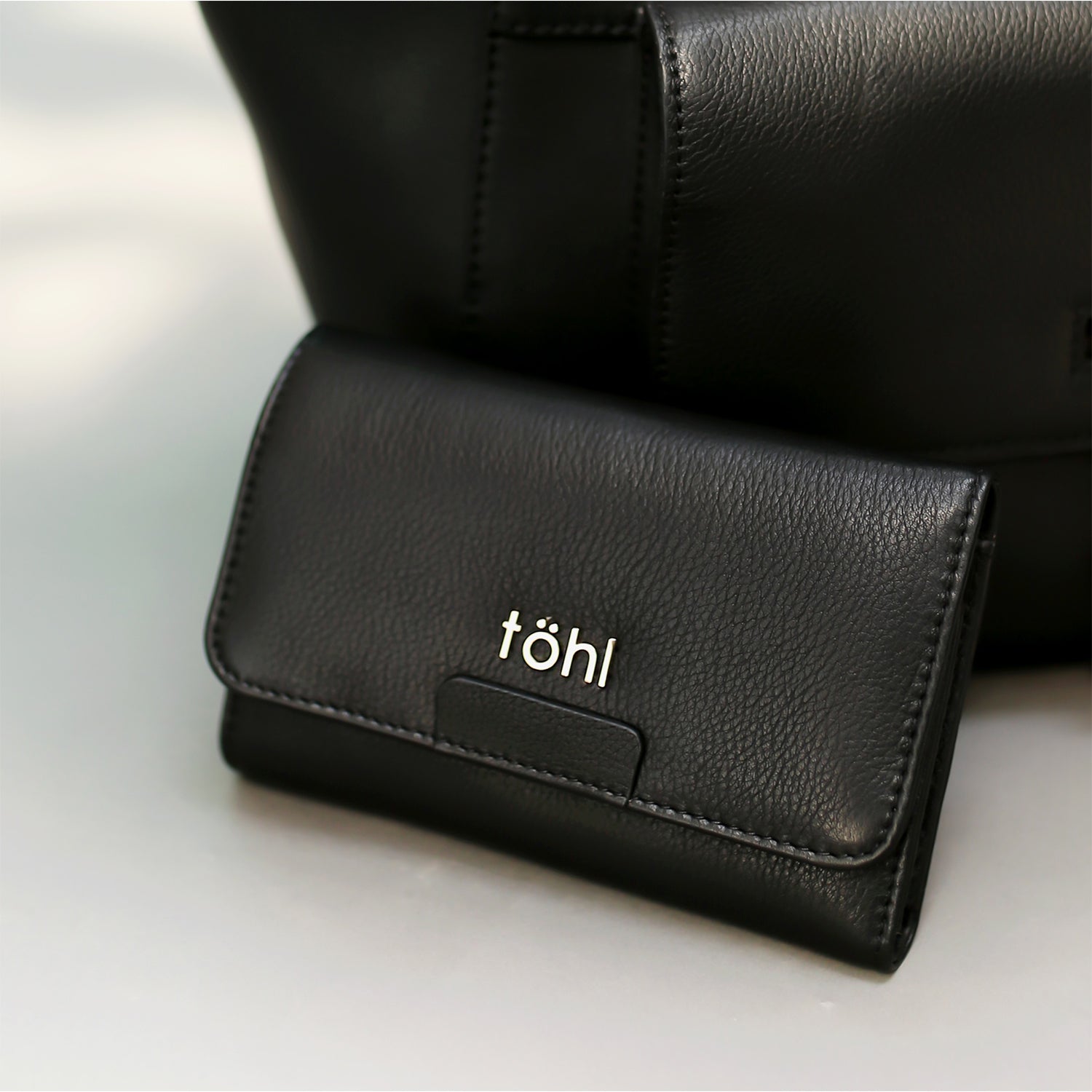 FINSBURY WOMEN'S  WALLET - CHARCOAL BLACK