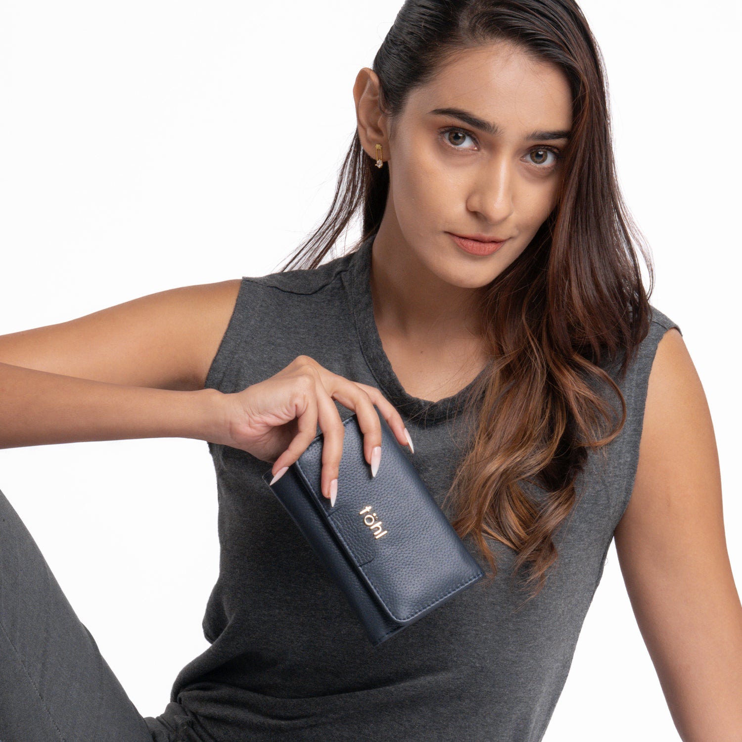 ஃபின்ஸ்பரி மகளிர் பணப்பை - இண்டிகோ நீலம்