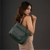 GARRETT WOMEN'S TOTE BAG - FOREST GREEN