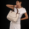 GARRETT WOMEN'S TOTE BAG - WHITE