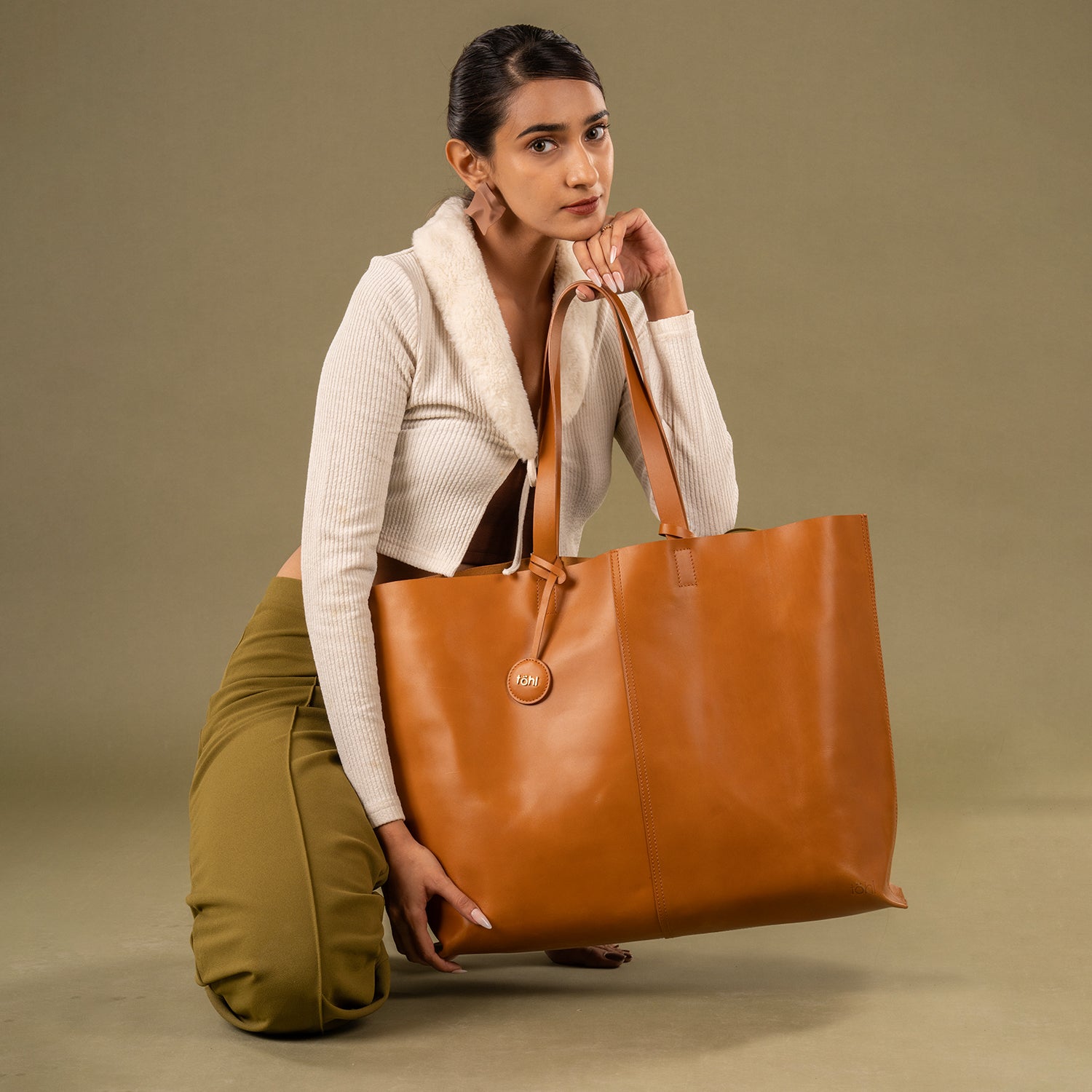 ISLE WOMEN’S SHOPPER - HONEY