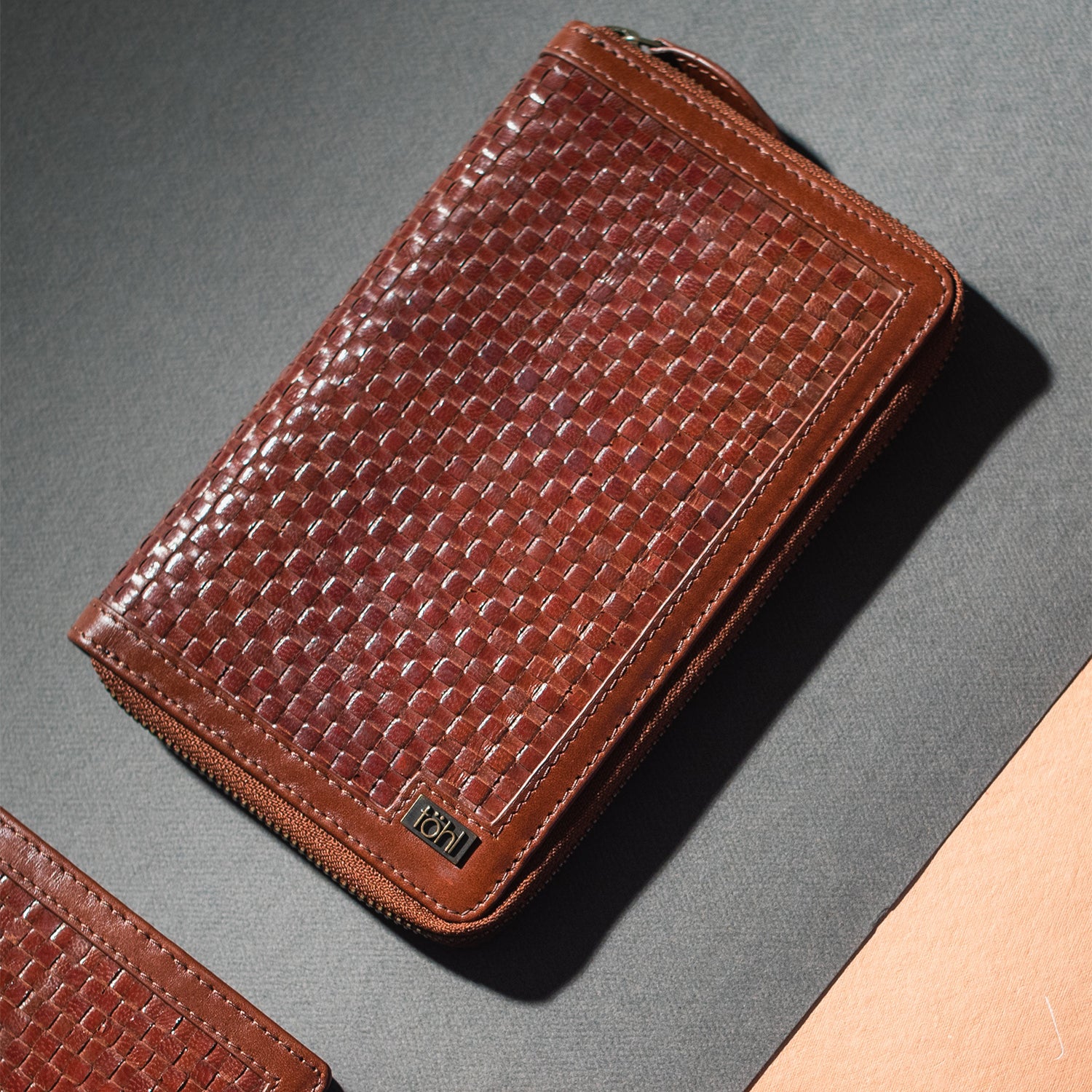 JOVIZ MEN'S TRAVEL WALLET - VINTAGE TAN