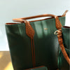 KIFFEN WOMEN'S TOTE BAG - FOREST GREEN