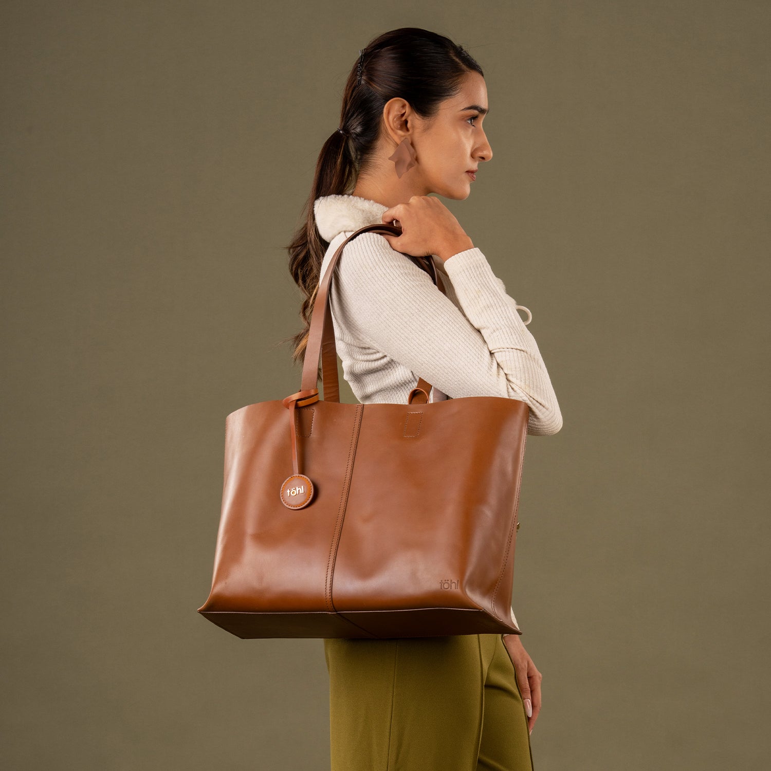 LANA WOMEN’S SHOPPER - TAN