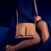 LENZEIN WOMEN'S SLING & CROSSBODY BAG - NUDE