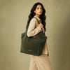 MANITOU WOMEN'S SHOULDER BAG - FOREST GREEN V2