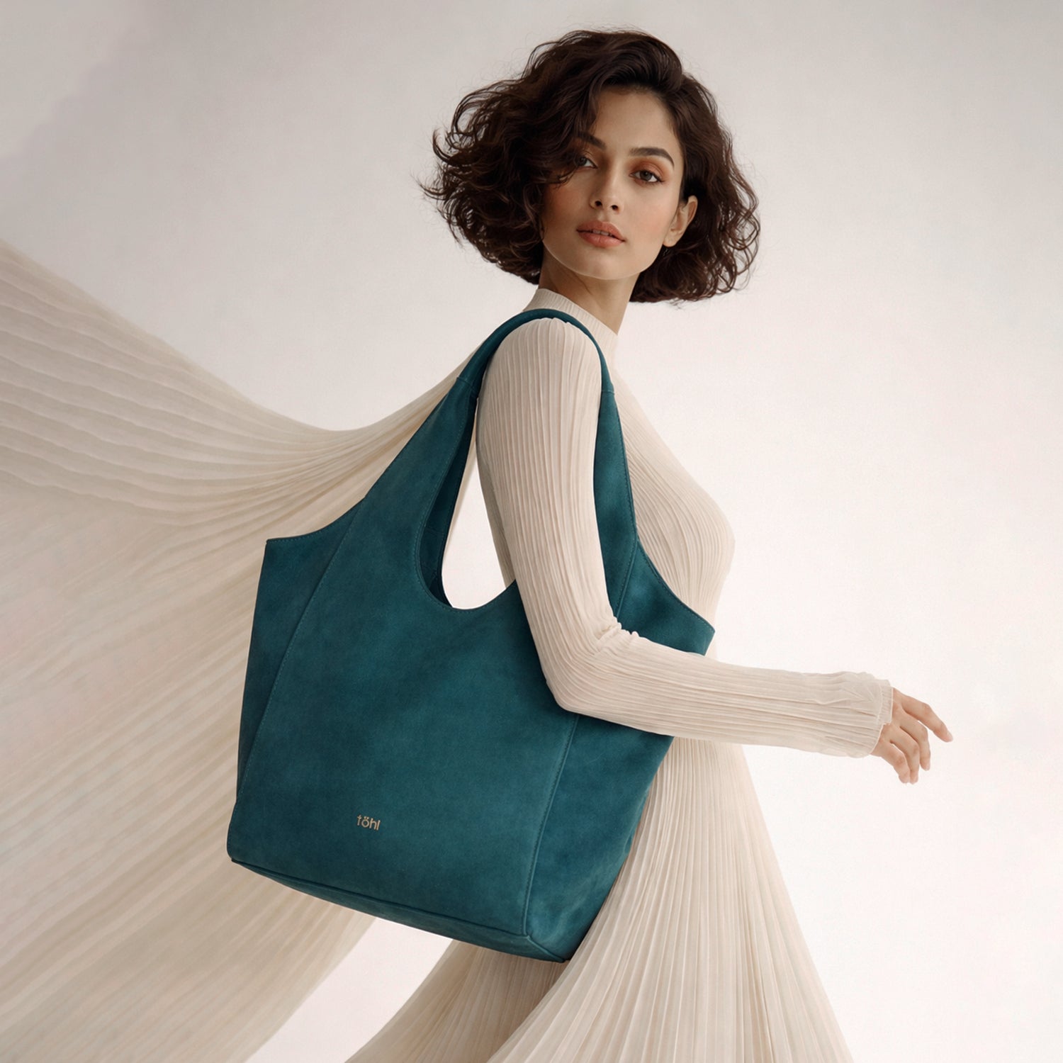 MANITOU WOMEN'S SHOULDER BAG - TEAL V2