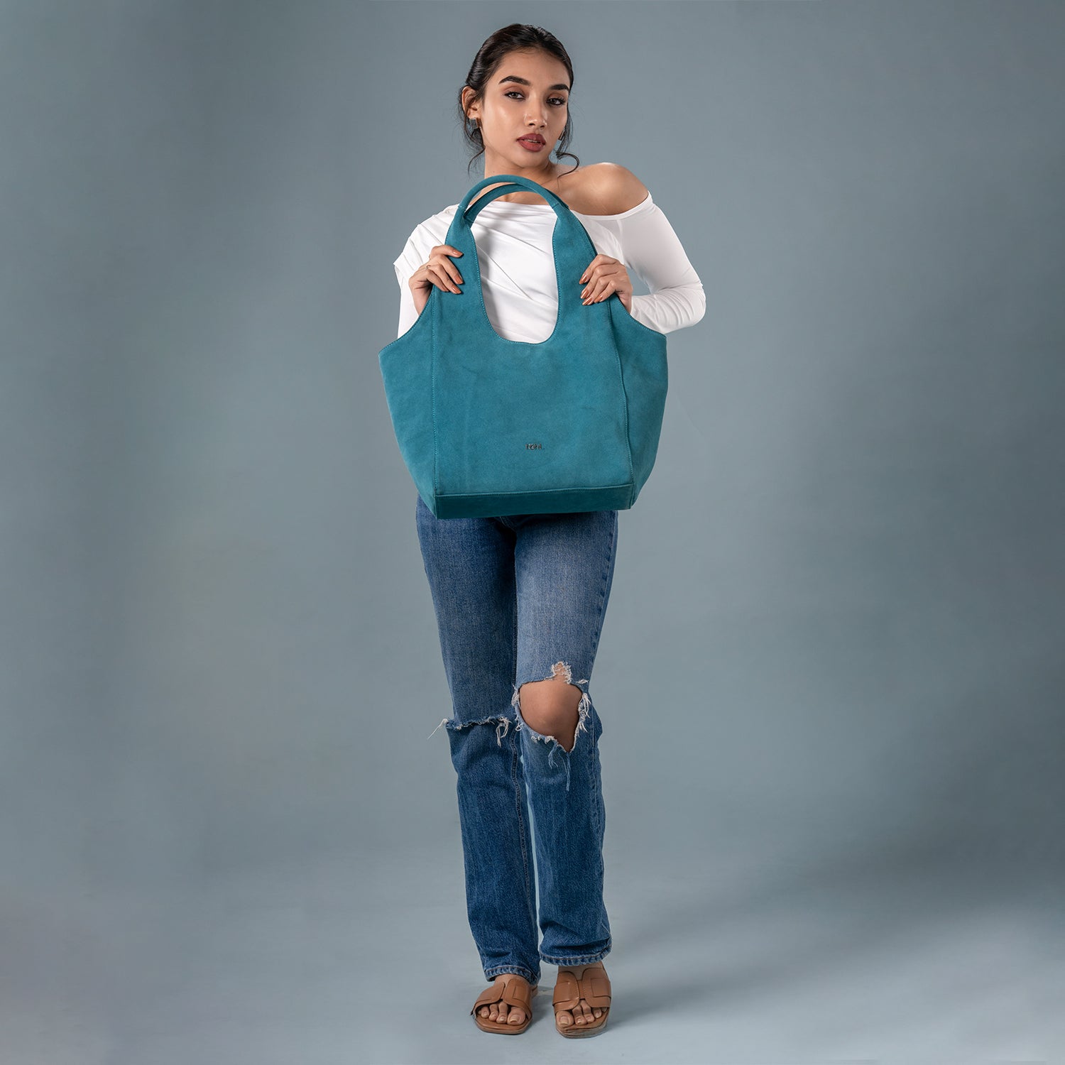 MANITOU WOMEN'S SHOULDER BAG - TURQUOISE