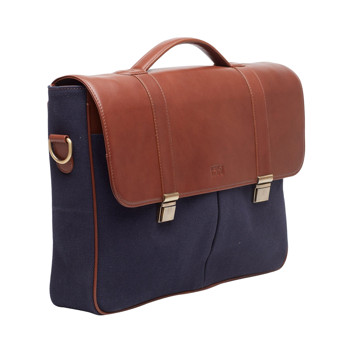 LECCO MEN'S VALISES & SATCHELS - NAVY