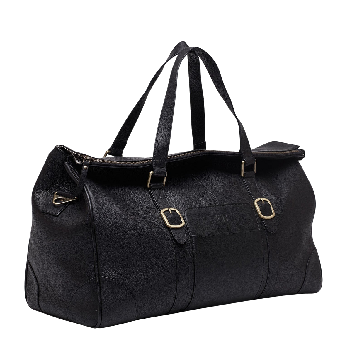 PONTE MEN'S DUFFLE BAG - CHARCOAL BLACK