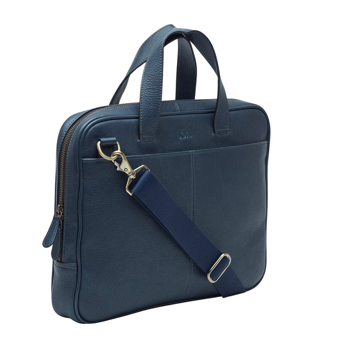 BONAZZI MEN'S LAPTOP BAG - NAVY