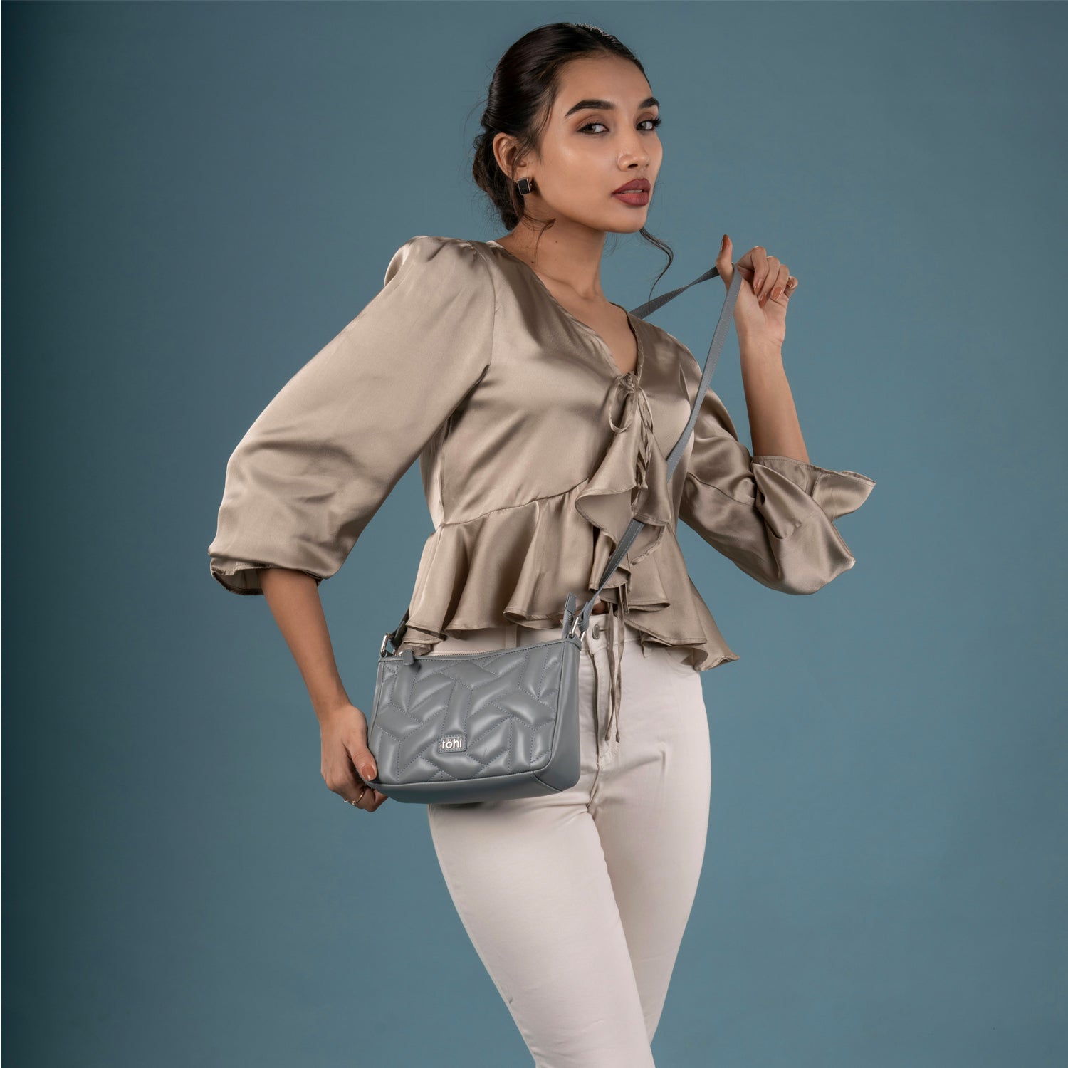 MISSI WOMEN'S SLING BAG - WATER