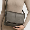 MONROE WOMEN'S SLING BAG - METALLIC SMOKE