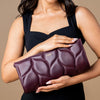 NOVA WOMEN'S CLUTCH - BURGUNDY