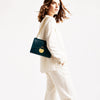 OPHIRA WOMEN'S CONVERTIBLE SLING AND SHOULDER BAG - TEAL