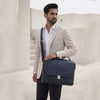 PADINA MEN'S VALISE & SATCHEL - NAVY