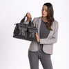 PEPYS WOMEN'S HANDBAG - CHARCOAL BLACK